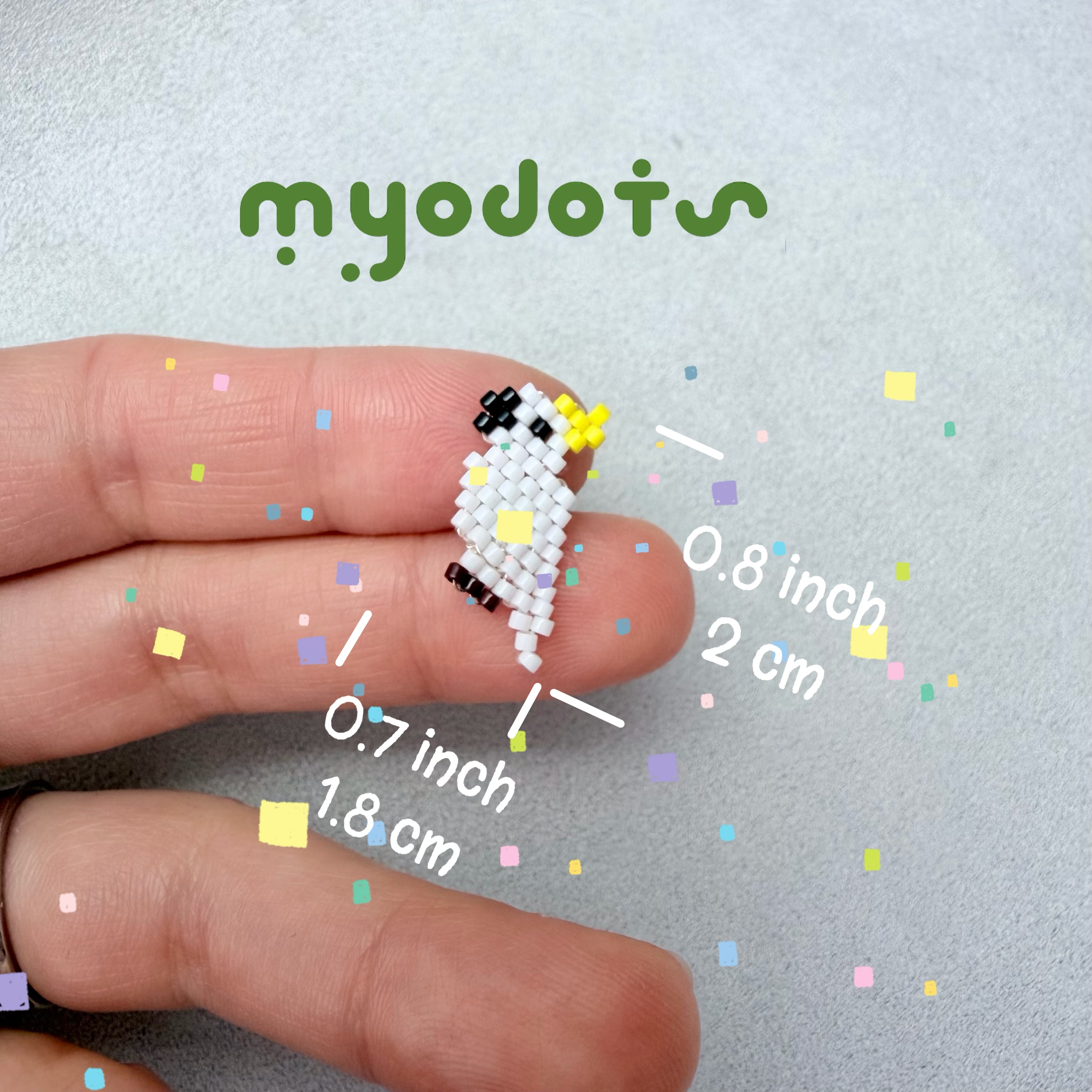 Simple Yellow-crested Cockatoo pattern